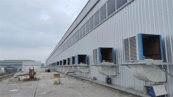 中铝铝业施工冷风机整体降温系统